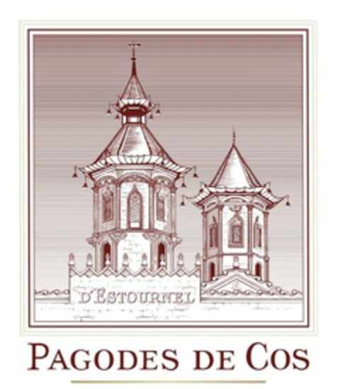 D'ESTOURNEL PAGODES DE COS Logo (USPTO, 20.07.2016)