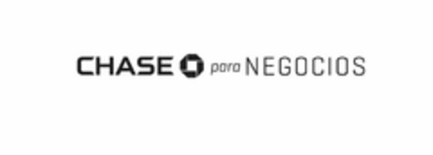 CHASE PARA NEGOCIOS Logo (USPTO, 11/02/2016)
