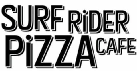 SURF RIDER PIZZA CAFE Logo (USPTO, 29.11.2016)