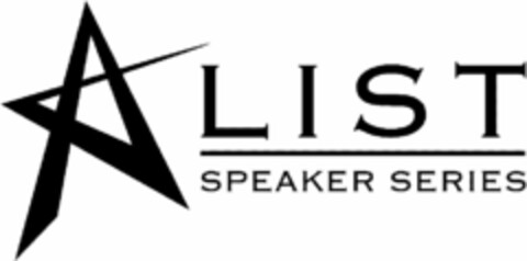 A LIST SPEAKER SERIES Logo (USPTO, 30.01.2017)