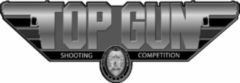 TOP GUN SHOOTING COMPETITION "SÁNCTE MICHAEL ARCHÁNGELE, DEFÉNDE NOS IN PROÉLIO, PROTEGAT NOS" TOP GUN COMPETITION Logo (USPTO, 24.03.2017)