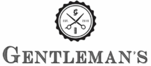 G EST. 2015 GENTLEMAN'S Logo (USPTO, 09.05.2017)