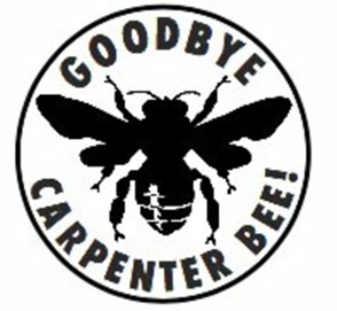 GOODBYE CARPENTER BEE! Logo (USPTO, 02.06.2017)