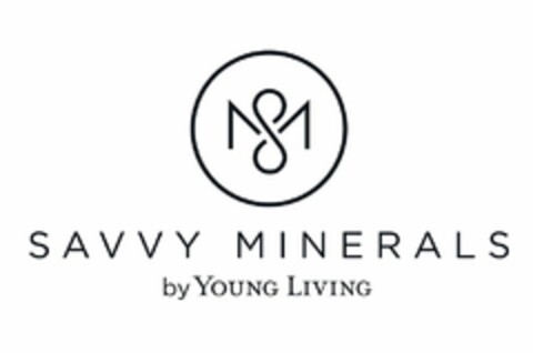 SM SAVVY MINERALS BY YOUNG LIVING Logo (USPTO, 02.06.2017)