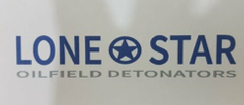 LONE STAR OILFIELD DETONATORS Logo (USPTO, 27.09.2017)