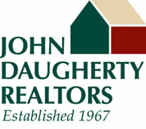 JOHN DAUGHERTY REALTORS ESTABLISHED 1967 Logo (USPTO, 11/14/2017)