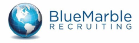 BLUEMARBLE RECRUITING Logo (USPTO, 04/17/2018)