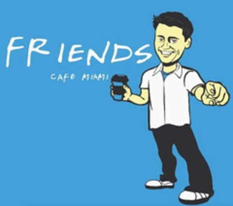 FRIENDS CAFE MIAMI Logo (USPTO, 09.07.2018)