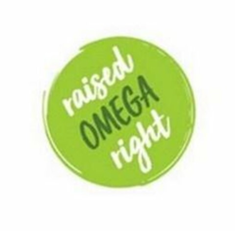 RAISED OMEGA RIGHT Logo (USPTO, 08/09/2018)