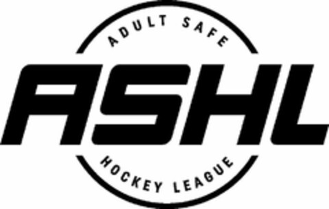 ADULT SAFE ASHL HOCKEY LEAGUE Logo (USPTO, 12.12.2018)