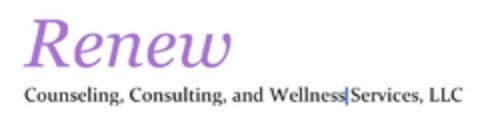 RENEW COUNSELING, CONSULTING, AND WELLNESS SERVICES LLC Logo (USPTO, 16.04.2019)