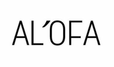 AL'OFA Logo (USPTO, 21.05.2019)