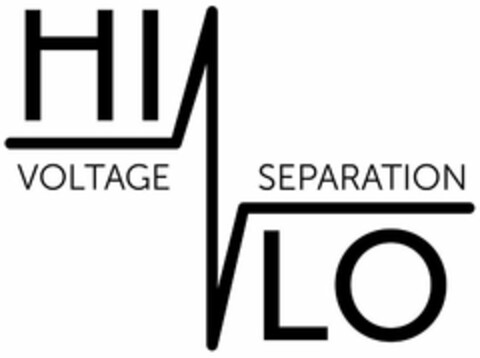 HI LO VOLTAGE SEPARATION Logo (USPTO, 06/28/2019)