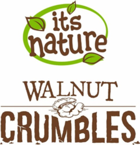 IT'S NATURE WALNUT CRUMBLES Logo (USPTO, 30.01.2020)