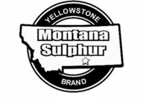 YELLOWSTONE BRAND MONTANA SULPHUR Logo (USPTO, 02/26/2020)