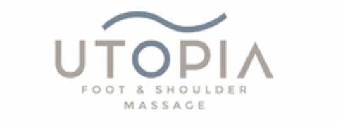 UTOPIA FOOT & SHOULDER MASSAGE Logo (USPTO, 03/16/2020)