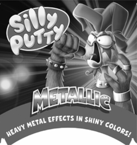 SILLY PUTTY METALLIC HEAVY METAL EFFECTS IN SHINY COLORS! Logo (USPTO, 08.04.2020)