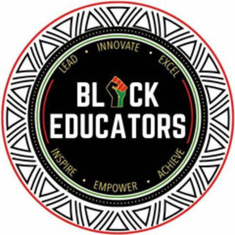 BLACK EDUCATORS LEAD · INNOVATE EXCEL · INSPIRE· EMPOWER · ACHIEVE, Logo (USPTO, 19.06.2020)