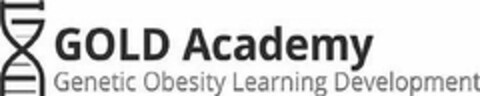 GOLD ACADEMY GENETIC OBESITY LEARNING DEVELOPMENT Logo (USPTO, 29.06.2020)