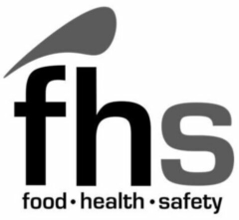 FHS FOOD HEALTH SAFETY Logo (USPTO, 07/15/2020)