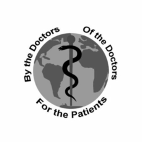 BY THE DOCTORS OF THE DOCTORS FOR THE PATIENTS Logo (USPTO, 16.07.2020)