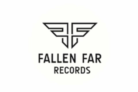 F F FALLEN FAR RECORDS Logo (USPTO, 20.08.2020)