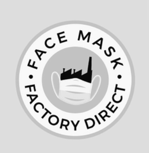 FACE MASK FACTORY DIRECT Logo (USPTO, 27.08.2020)