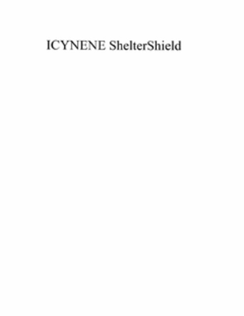 ICYNENE SHELTERSHIELD Logo (USPTO, 21.01.2010)