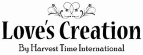 LOVE'S CREATION BY HARVEST TIME INTERNATIONAL Logo (USPTO, 04/08/2010)