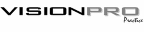 VISIONPRO PRACTICE Logo (USPTO, 06/01/2010)