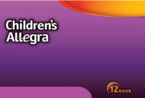 CHILDREN'S ALLEGRA 12 HOUR Logo (USPTO, 15.12.2010)