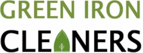 GREEN IRON CLEANERS Logo (USPTO, 14.02.2011)