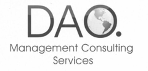 DAO. MANAGEMENT CONSULTING SERVICES Logo (USPTO, 03/22/2011)