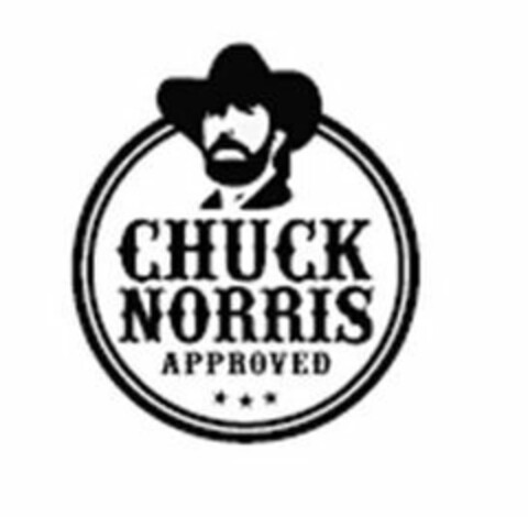 CHUCK NORRIS APPROVED Logo (USPTO, 04.04.2011)