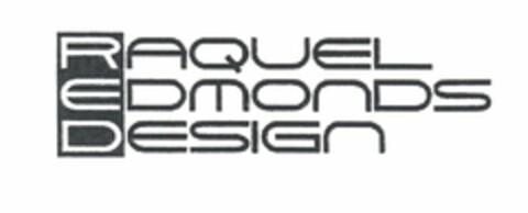 RAQUEL EDMONDS DESIGN Logo (USPTO, 03.05.2012)