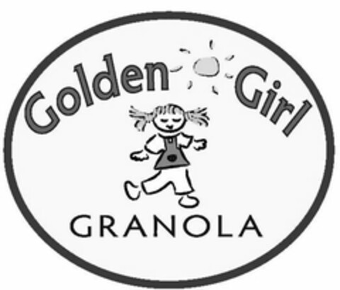 GOLDEN GIRL GRANOLA Logo (USPTO, 21.08.2012)