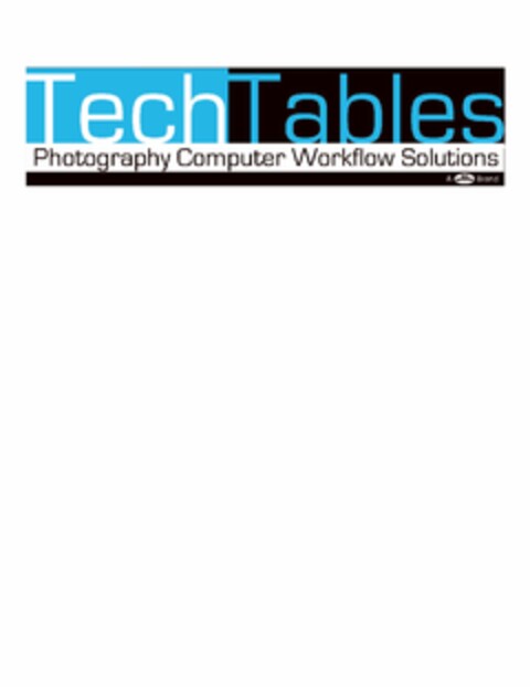 TECHTABLES PHOTOGRAPHY COMPUTER WORKFLOW SOLUTIONS A SAVAGE BRAND Logo (USPTO, 08/23/2012)