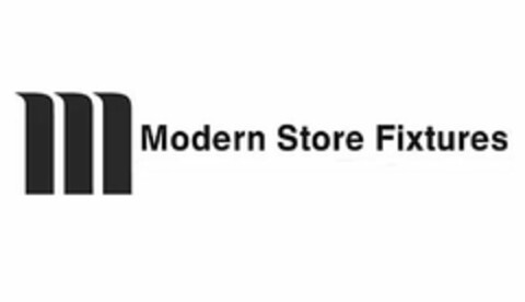 MODERN STORE FIXTURES Logo (USPTO, 10.09.2013)