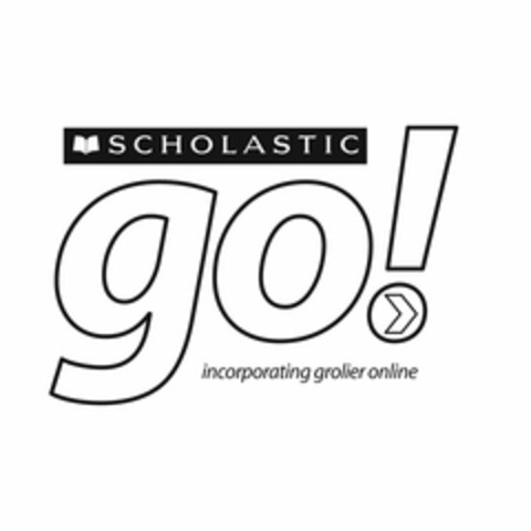 SCHOLASTIC GO! INCORPORATING GROLIER ONLINE Logo (USPTO, 05/09/2014)