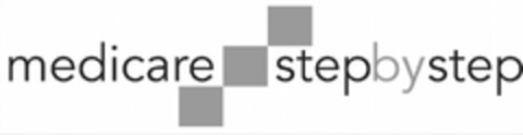 MEDICARE STEP BY STEP Logo (USPTO, 07/25/2014)