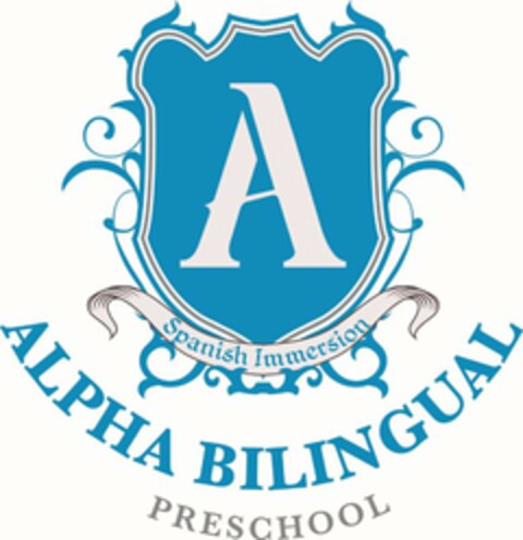 A SPANISH IMMERSION ALPHA BILINGUAL PRESCHOOL Logo (USPTO, 15.08.2014)