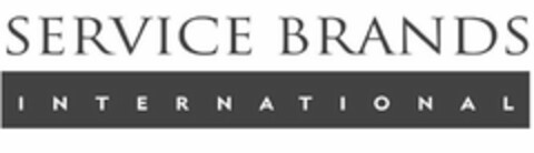 SERVICE BRANDS INTERNATIONAL Logo (USPTO, 25.09.2014)