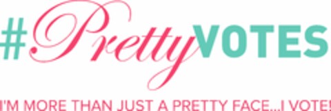 #PRETTY VOTES Logo (USPTO, 01.11.2014)