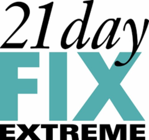 21 DAY FIX EXTREME Logo (USPTO, 17.11.2014)