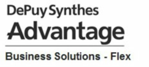 DEPUY SYNTHES ADVANTAGE BUSINESS SOLUTIONS - FLEX Logo (USPTO, 06/09/2015)