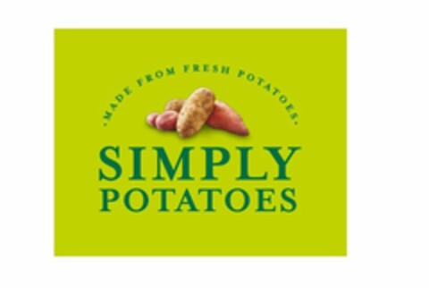 SIMPLY POTATOES MADE FROM FRESH POTATOES Logo (USPTO, 29.12.2015)