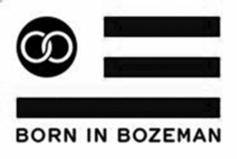BORN IN BOZEMAN Logo (USPTO, 02/10/2016)