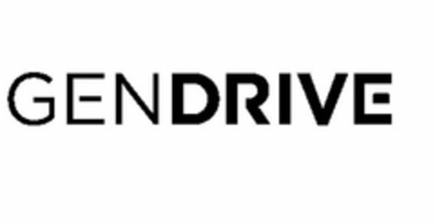 GENDRIVE Logo (USPTO, 04/13/2016)