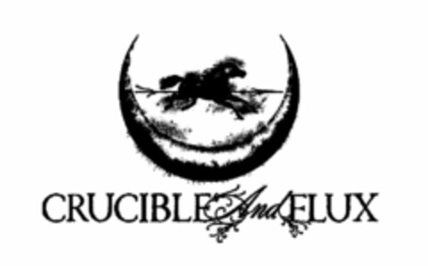 CRUCIBLE AND FLUX Logo (USPTO, 05.08.2016)