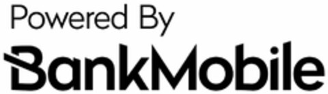 POWERED BY BANKMOBILE Logo (USPTO, 28.12.2016)